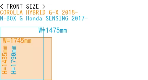 #COROLLA HYBRID G-X 2018- + N-BOX G Honda SENSING 2017-